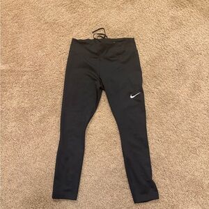 Nike Black Leggings Stretchy Athletic Fit